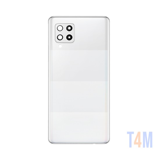 Tampa Traseira+Lente da Câmera Samsung Galaxy A42 5G/A426 Prism Dot Branco